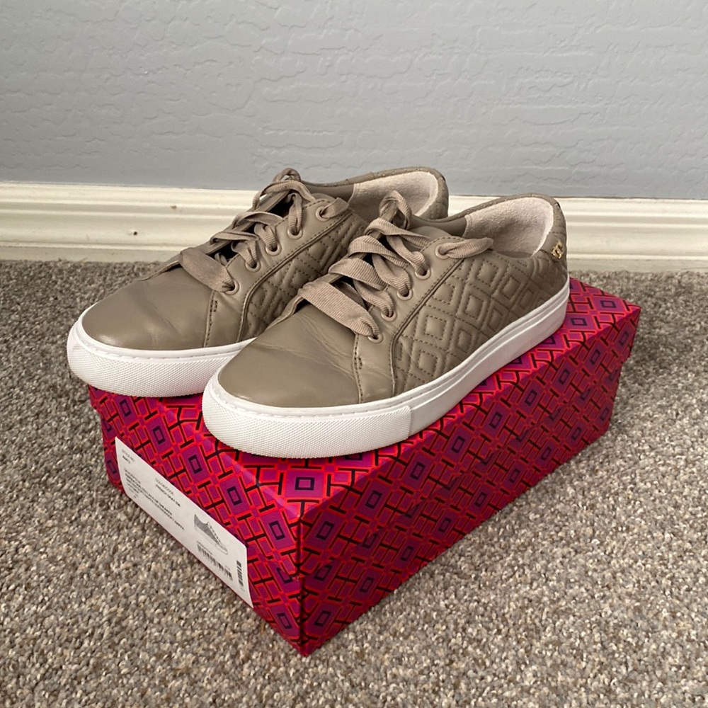Tory Burch Quilted Sneakers